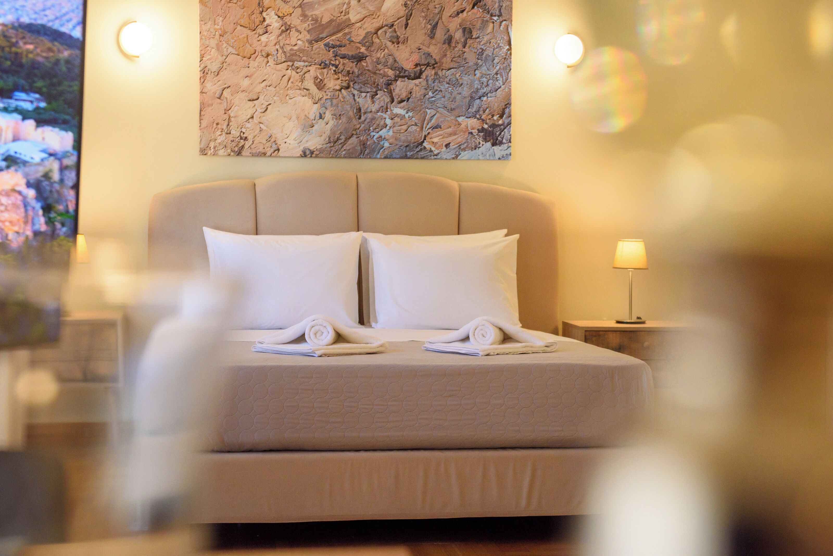 Signature-Apartment, Balkon, Stadtblick