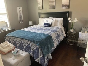 2 bedrooms, iron/ironing board, free WiFi, bed sheets