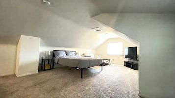 4 slaapkamers, een strijkplank/strijkijzer, wifi, beddengoed