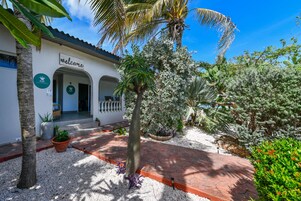 Fachada de la propiedad