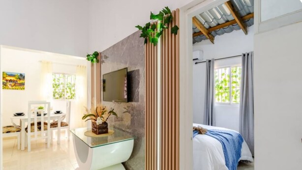 2 bedrooms - Escape to Puerto Plata, Cozy 2BR Loft in Las Mercedes, 5 Min From Beaches (Puerto Plata)