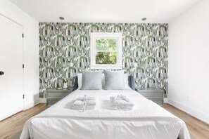 4 soverom, strykejern/-brett og internettilgang