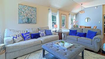 TV connectée, cheminée