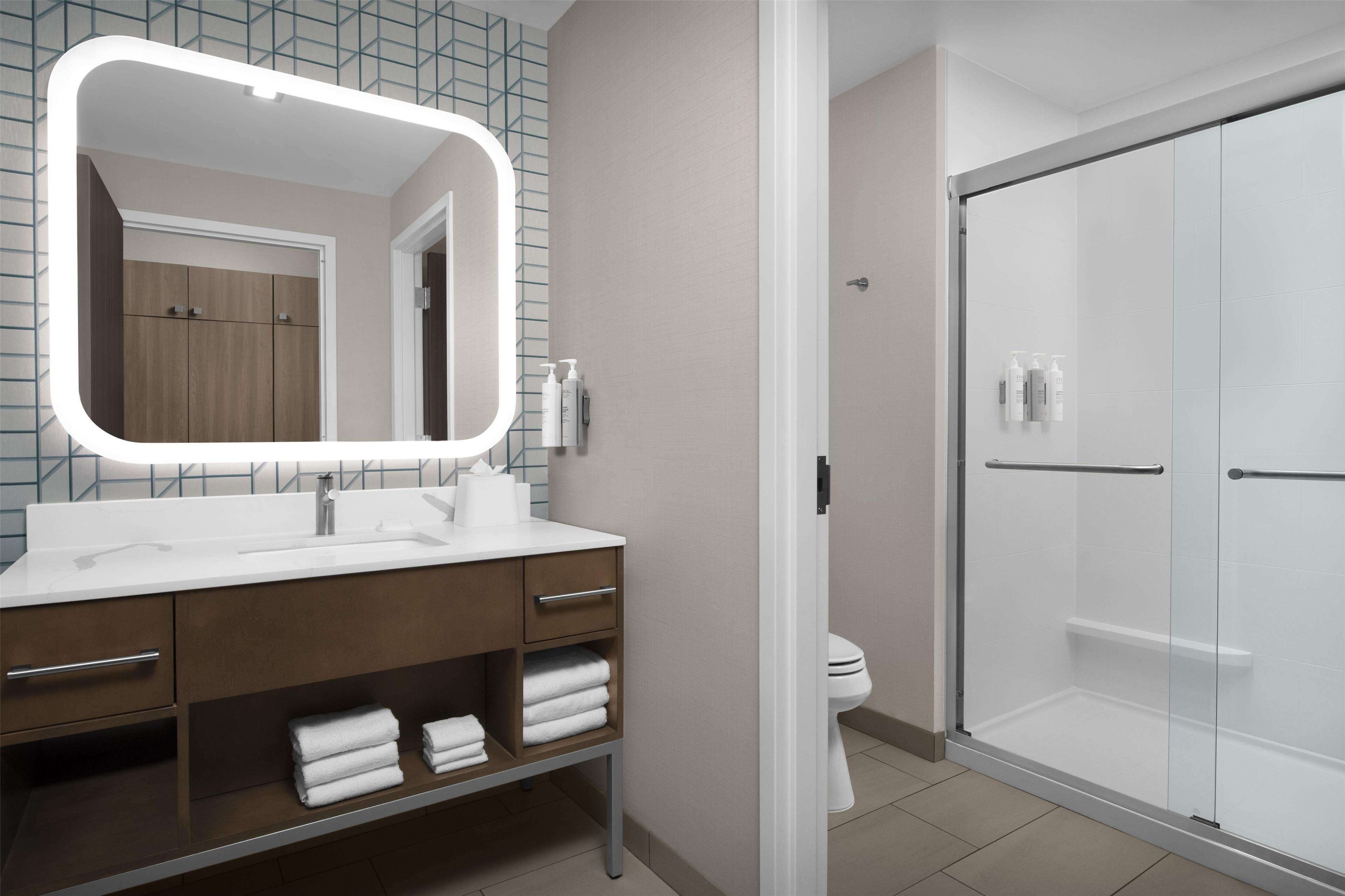 Douche de la salle de bain