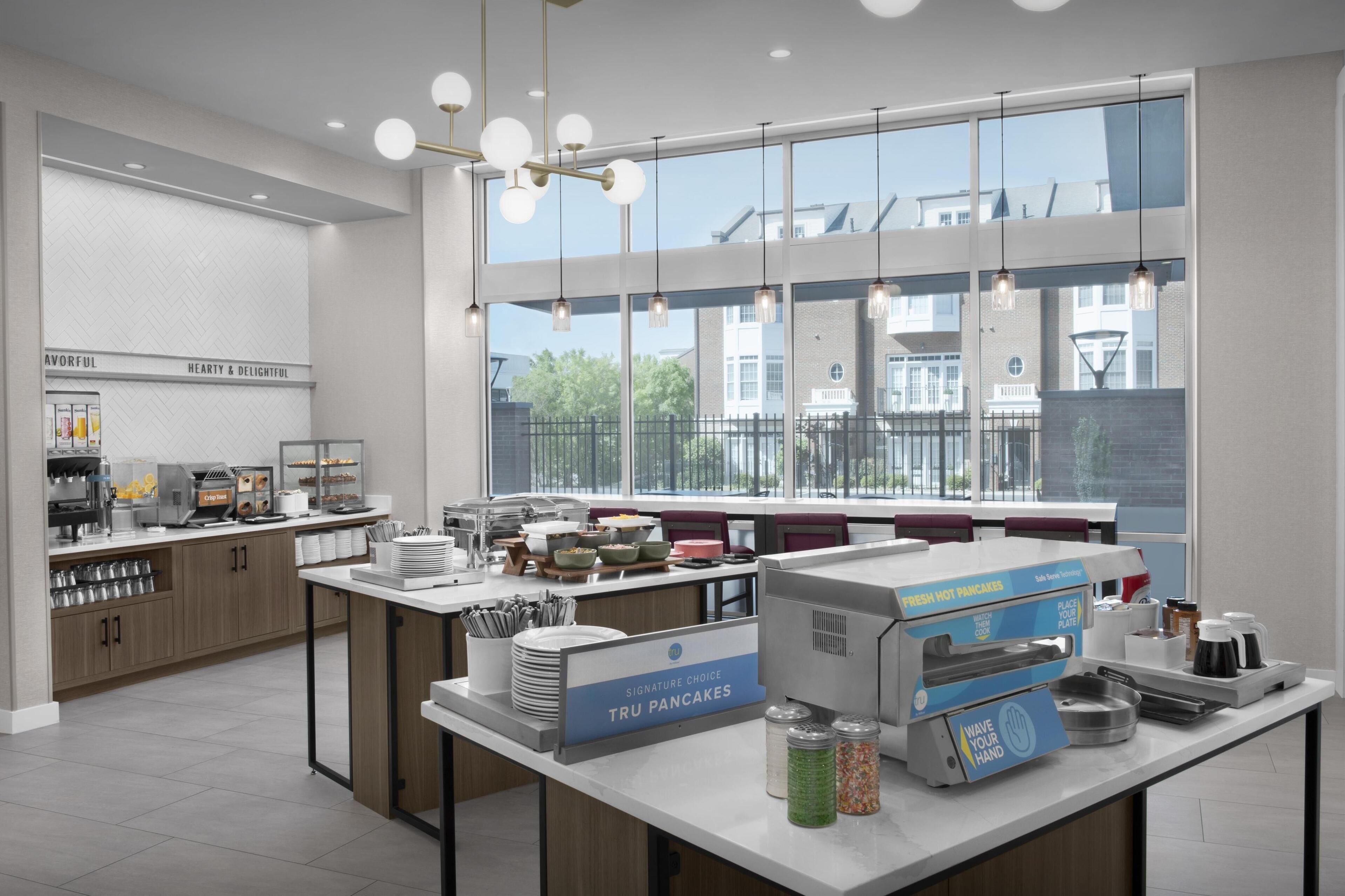 Free daily breakfast