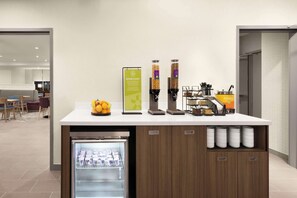 Free continental breakfast on weekends