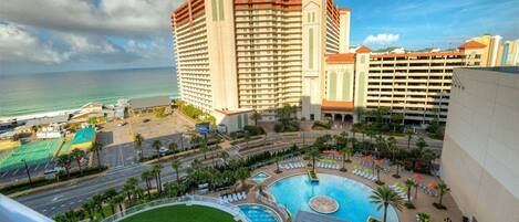 Una piscina climatizada