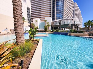 Una piscina climatizada