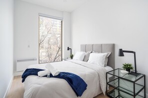 Appartement Exclusif | 1 chambre, bureau, chambres insonorisées, Wi-Fi gratuit