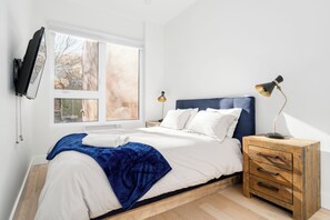 Lägenhet Deluxe | 1 sovrum, skrivbord, ljudisolering och gratis wi-fi