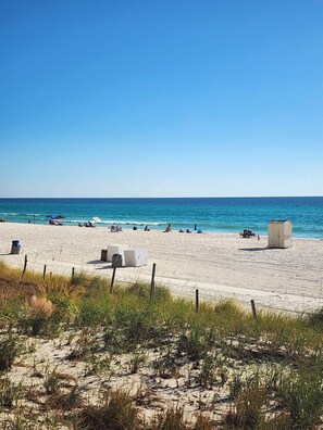 Aan het strand