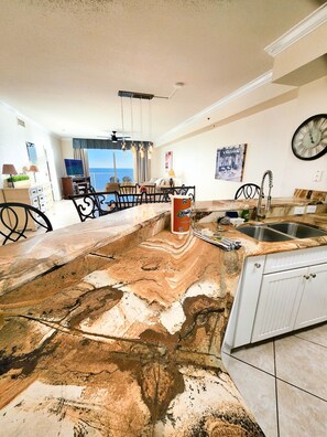 Dining - ⭐⭐⭐⭐⭐Tidewater 2302-Spectacular 3BD Beach Condo, Pools, Arcade,HotTubs! (Panama City Beach)