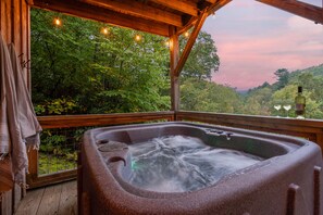 Bain à remous extérieur