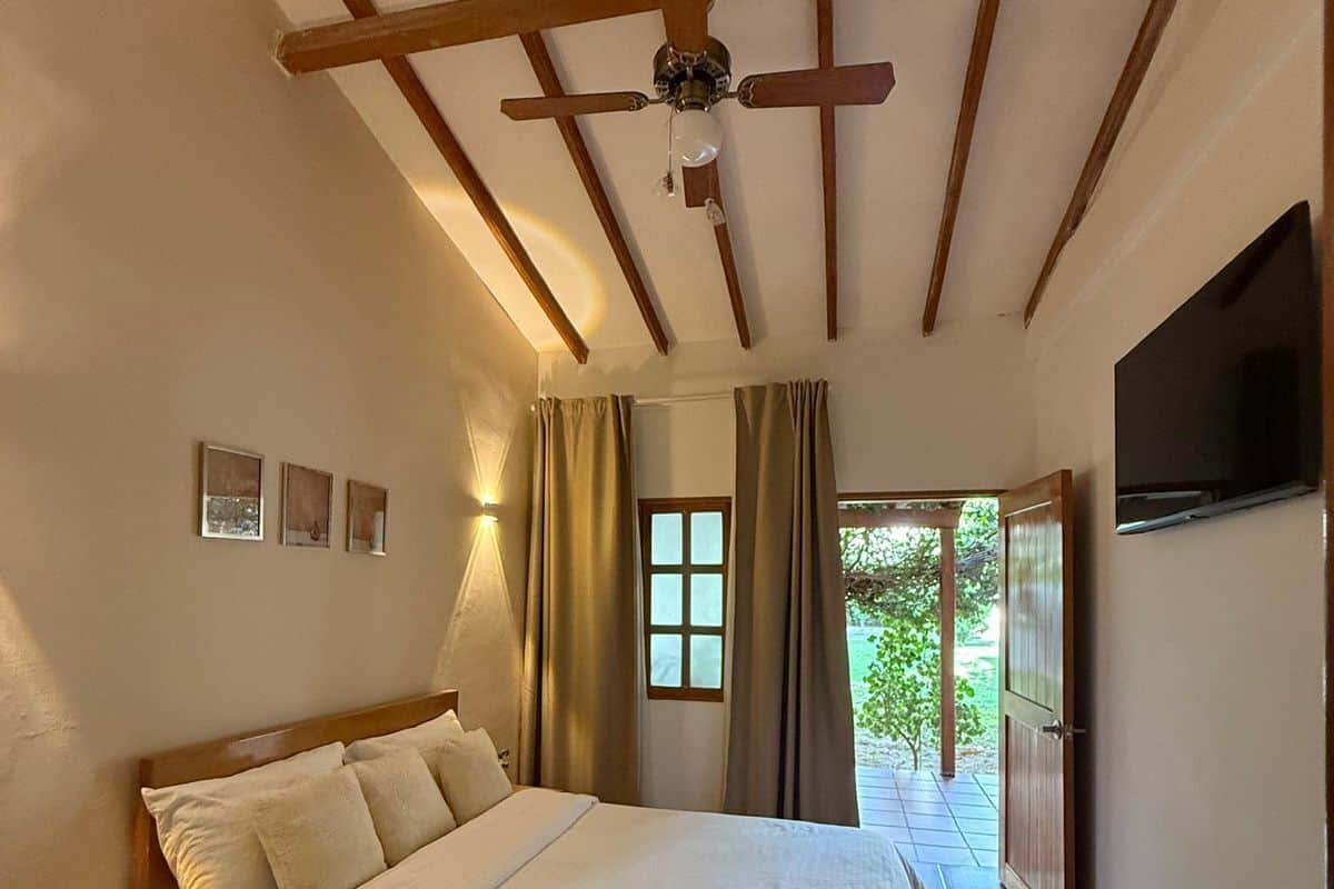 Habitación básica doble | Sábanas de algodón egipcio, ropa de cama de alta calidad, escritorio