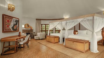 Villa, Meerdere bedden, balkon, uitzicht op tuin | Geluiddichte muren, een strijkplank/strijkijzer