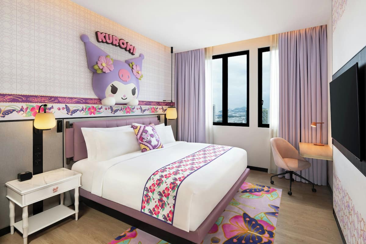 Ropa de cama de alta calidad y minibar con artículos gratuitos