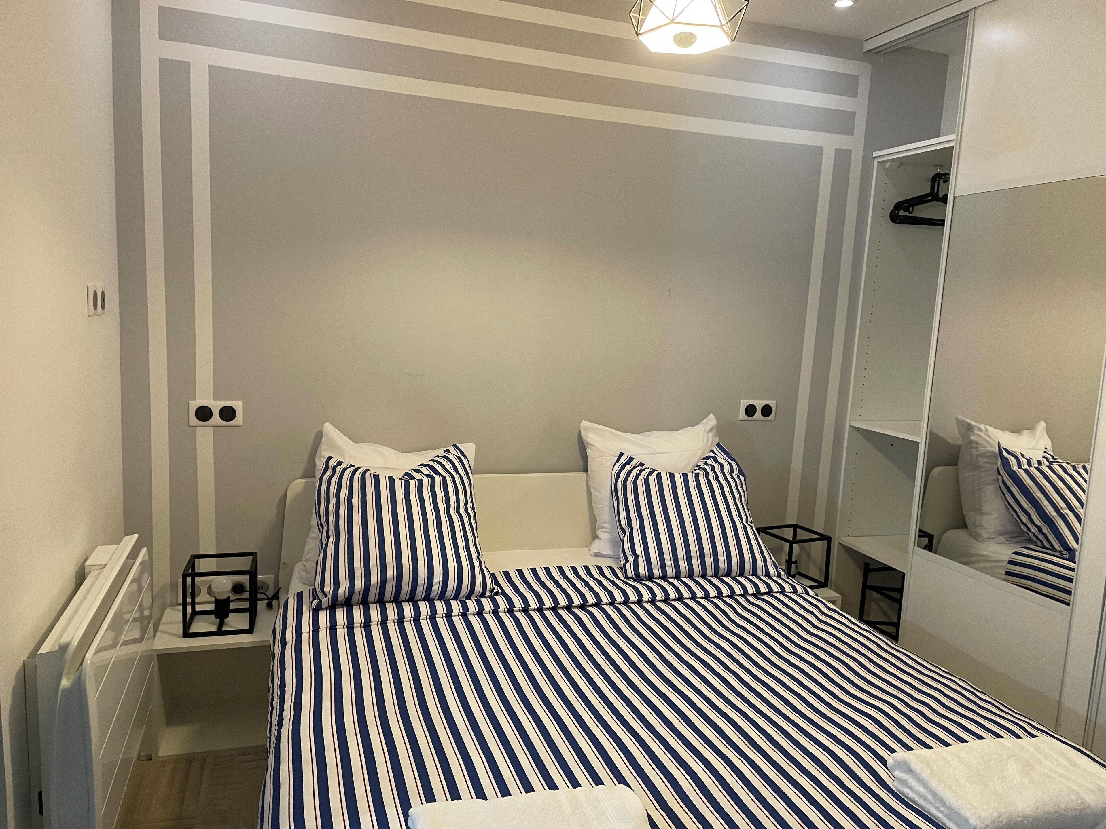 1 bedroom, iron/ironing board, free WiFi, bed sheets