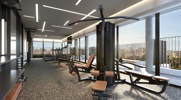 Fitness facility - MF Flats Campo Belo (São Paulo)