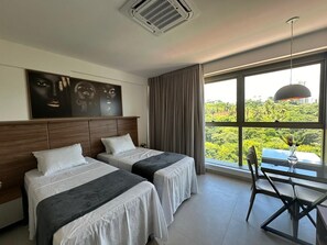 1 غرفة نوم وواي فاي وملاءات أسرّة