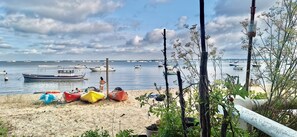 On the beach