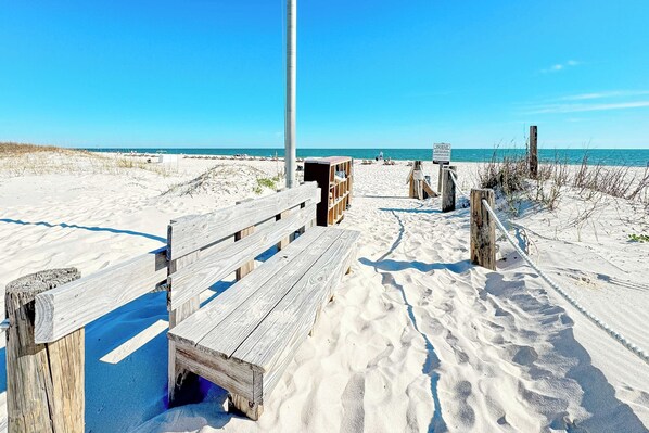 Sur la plage