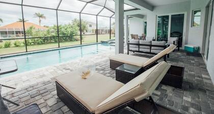 Spacious 4BR Escape with Heated Saltwater Pool & Hot Tub – Near Beaches & Golf