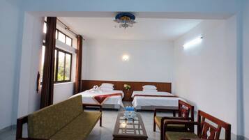 Standard Twin Room, City View | Iron/ironing board, free WiFi