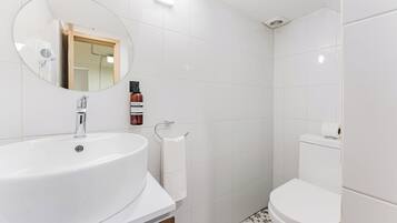Shower, hair dryer
