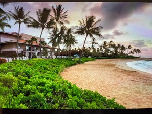 Accommodatie ligt op het strand