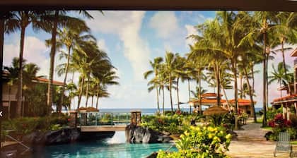 Marriott's Waiohai Beach Club. Resort Villa - 2 bedrooms, 2 bathrooms, sleeps 8.