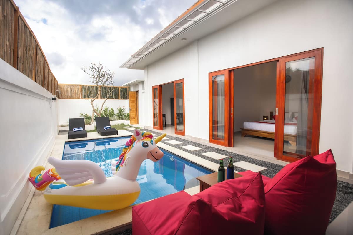 Two Bedroom with Private Pool | 2 bedrooms, desk, iron/ironing board, free WiFi