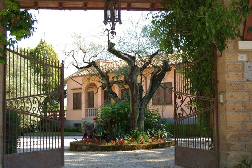 Independent villa with pool and large enclosed garden, located in the village of Corchiano. Only 60