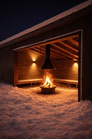 Enceinte de l’hébergement