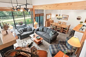 スマートテレビ、暖炉