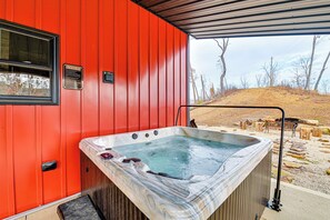 Bain à remous extérieur