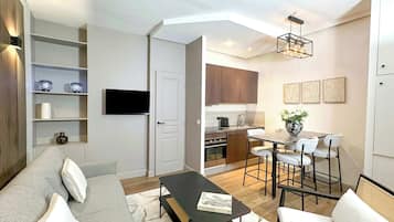 Televisie en een kantoor