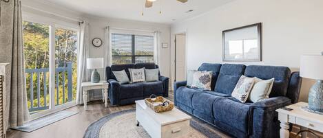 Smart TV, DVD player, books