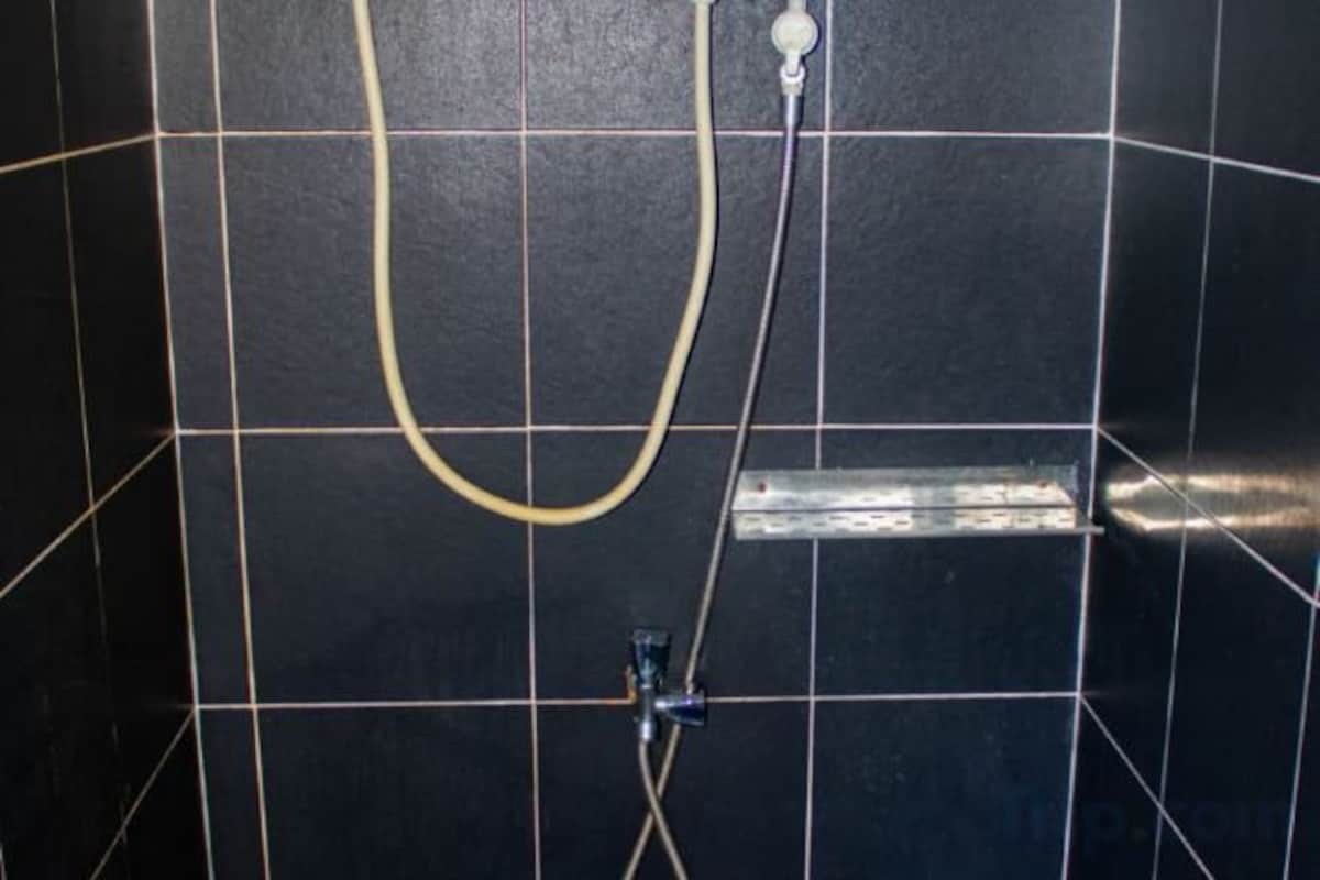 Shower, toilet paper