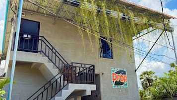 Fassade der Unterkunft