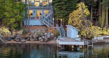 Luxury Lakefront 5 Br Home Hot Tub Arcade