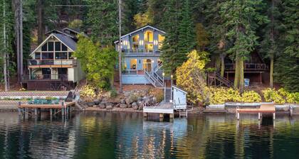 Luxury Lakefront 5 Br Home Hot Tub Arcade