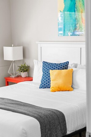 4 bedrooms, iron/ironing board, travel cot, WiFi