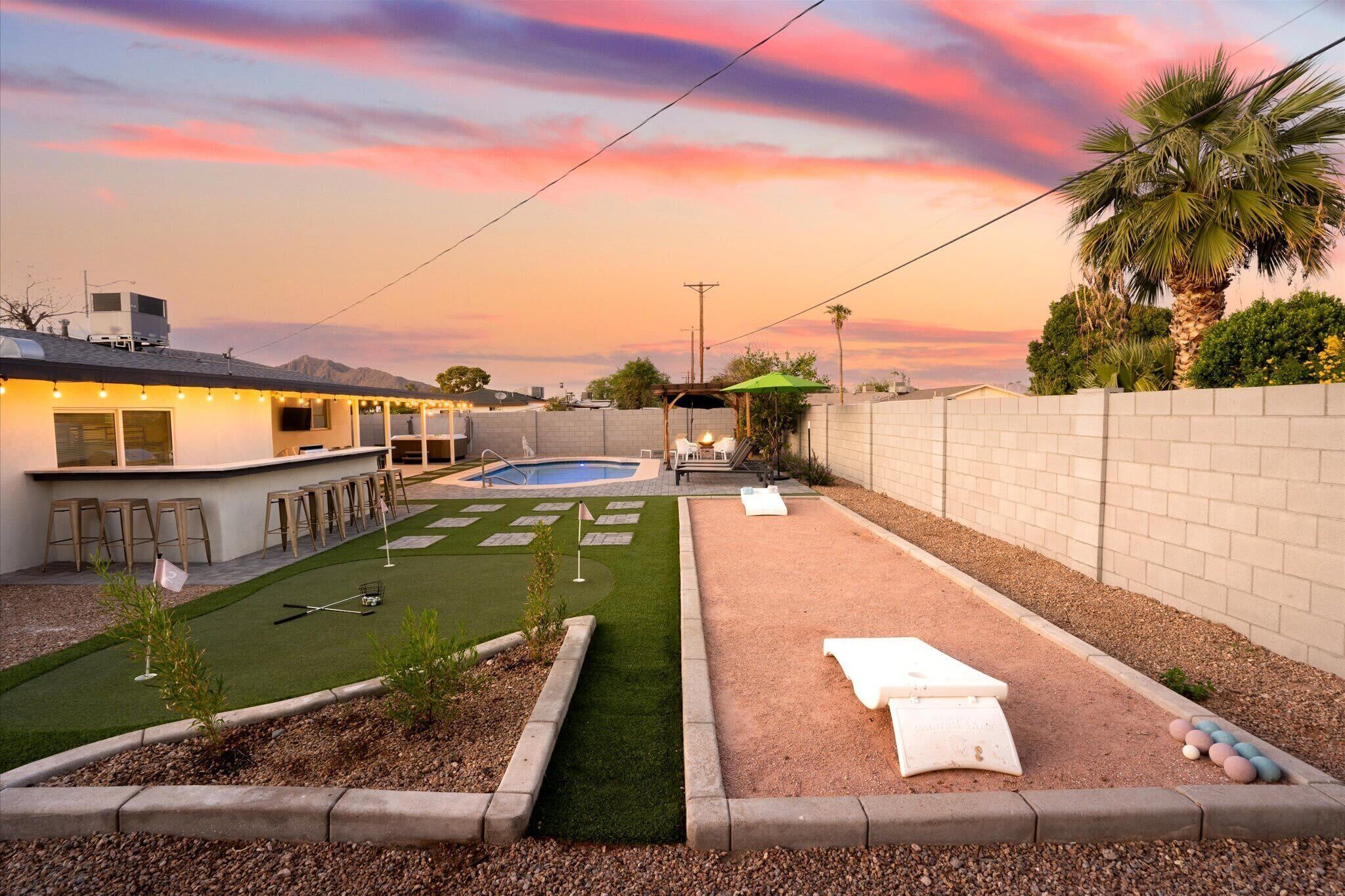 المنطقة المحيطة بالمنشأة