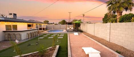 Enceinte de l’hébergement