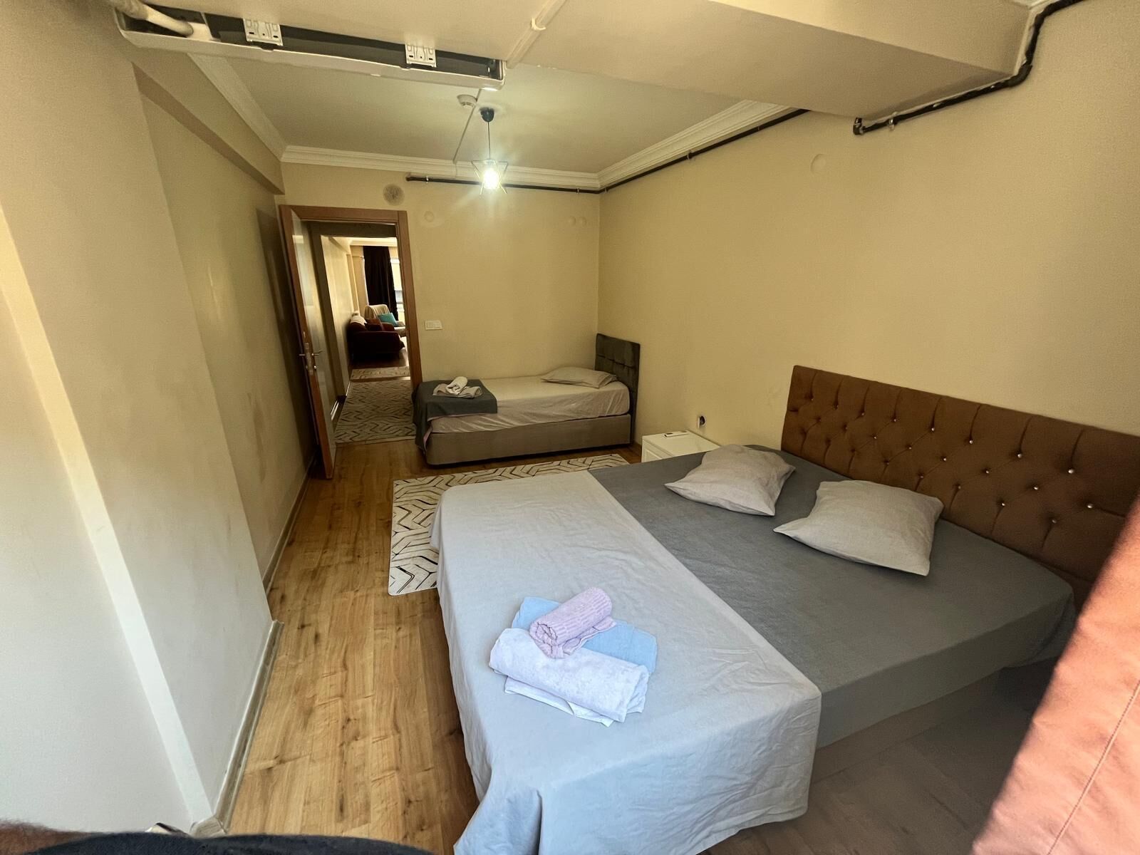 Blackout curtains, soundproofing, iron/ironing board, free WiFi