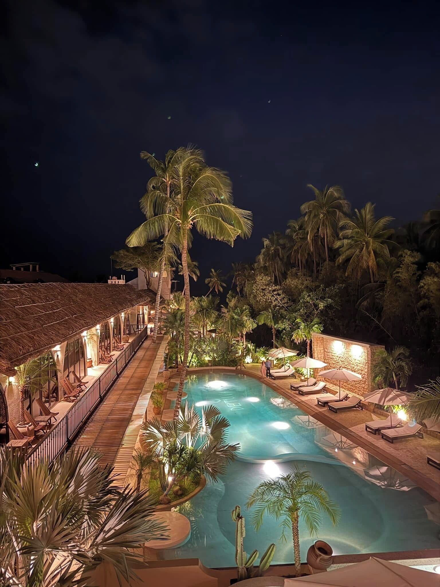 2 outdoor pools, open 6:00 AM to 6:00 PM, pool umbrellas, sun loungers