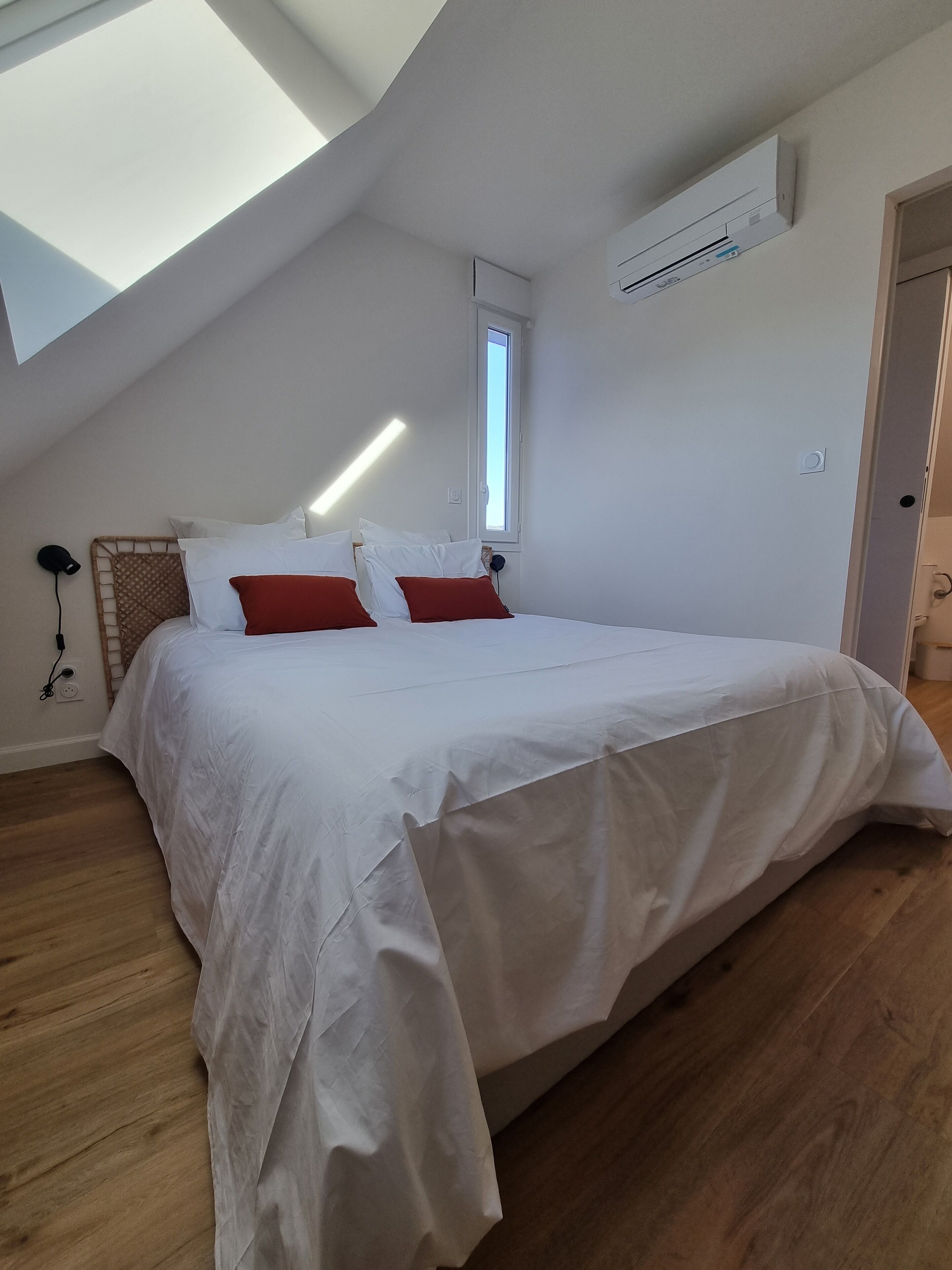 1 sovrum, strykjärn/strykbräda, wi-fi och sängkläder