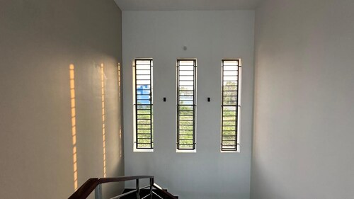 Charming 3-bedroom villa with AC in delightful @ eDEN Beach China Veerampattinam