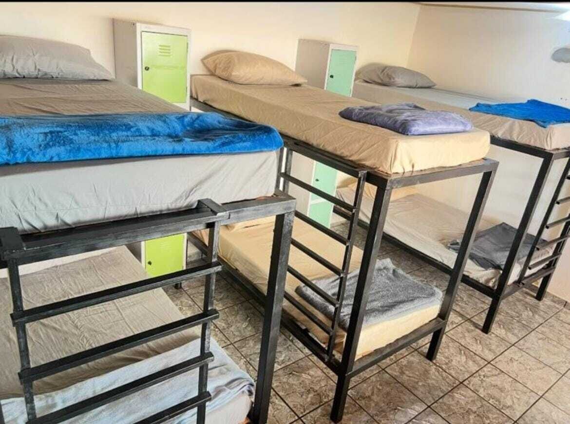Eenvoudige slaapzaal, terras | Geluiddichte muren, gratis wifi, beddengoed