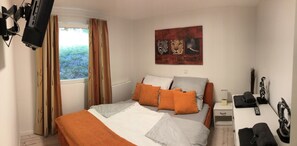 2 habitaciones, tabla de planchar con plancha y wifi gratis 